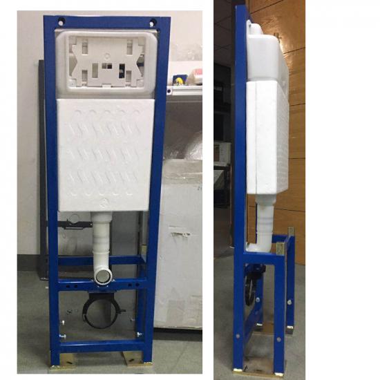 Free standing concealed cistern