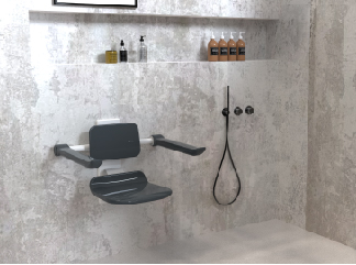 Oceanwell Katlanabilir Duvara Asılı Duş Oturağı: Ticari Projeler için Dayanıklı, Ergonomik ve Özelleştirilebilir